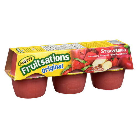 Motts fruits pomme fraise 6x113g
