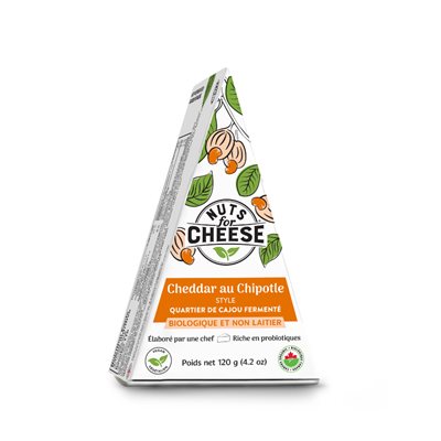 Nuts chipotle cajou cheddar chip 120g