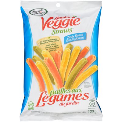 Sp veggie pailles leg ranch 120g