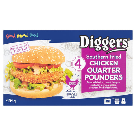 Burger poulet 454g