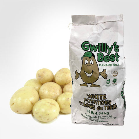 Patates Blanche 10lb 4.54kg