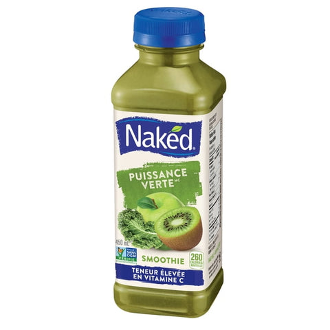 Naked smoothie puiss verte 450ml