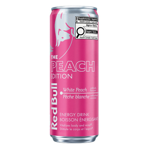 RED BULL BOISS PECHE BL 355ML