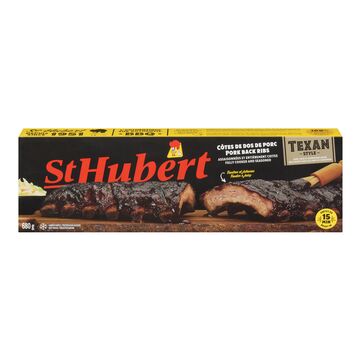 St hub côtes dos porc bbq 680g