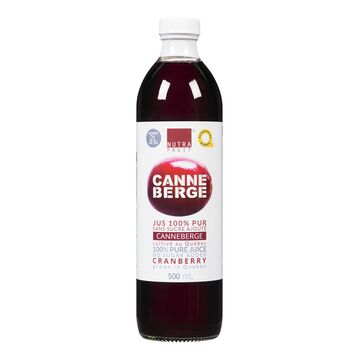 Jus de canneberges pur 500ml