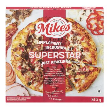 Mikes superstar pizza 815g