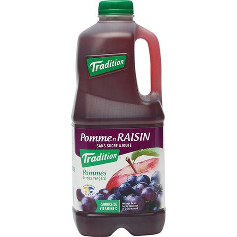 Tradition pomme raisin 1.5lt