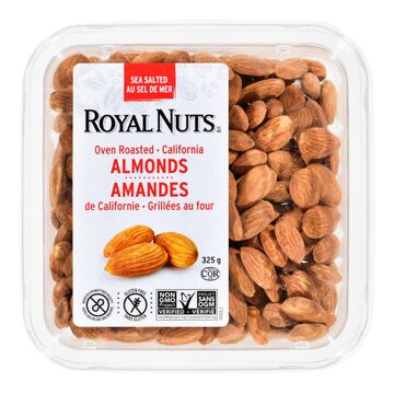 Royal nuts amand seche a froid sel de mer 325g