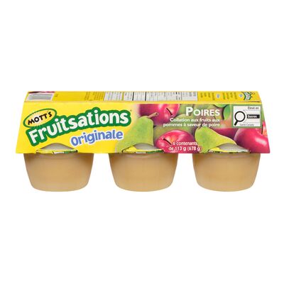 Motts fruits poire 6x113g