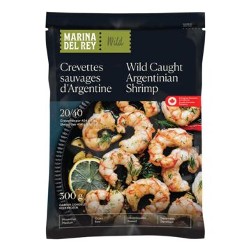 Mdr crevettes crues 20/40 300g