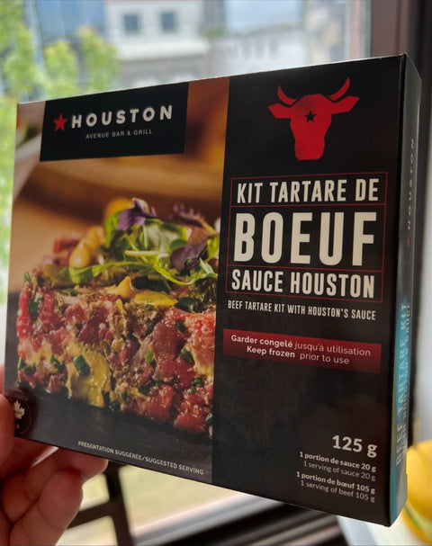 Houston tartare de boeuf 125g