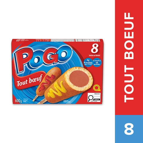 Pogo tout boeuf 8's 600g