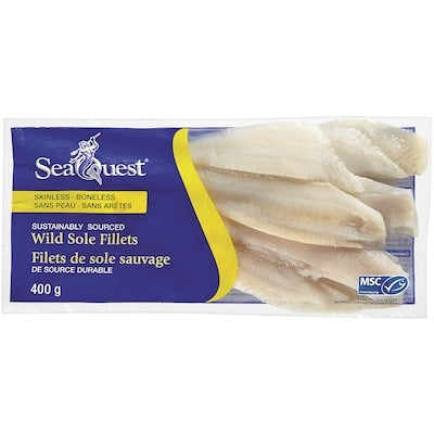 Sq filets sole slnls bnls 400g