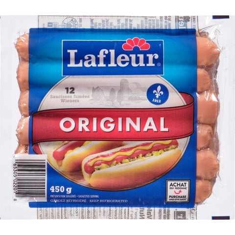 Lafleur saucisse fumee 450g