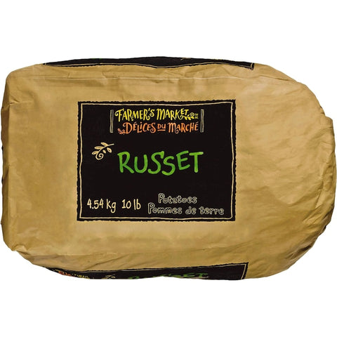 Fm patates russet 10lb 4.54kg