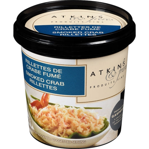 Atk rillette crabe fume 120g