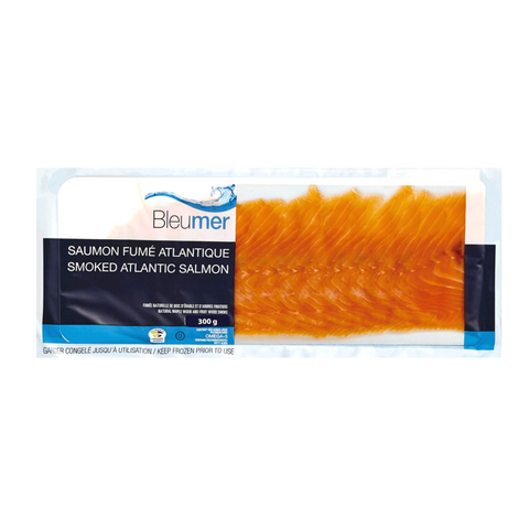 Bleumer saumon fumé atlant 300g