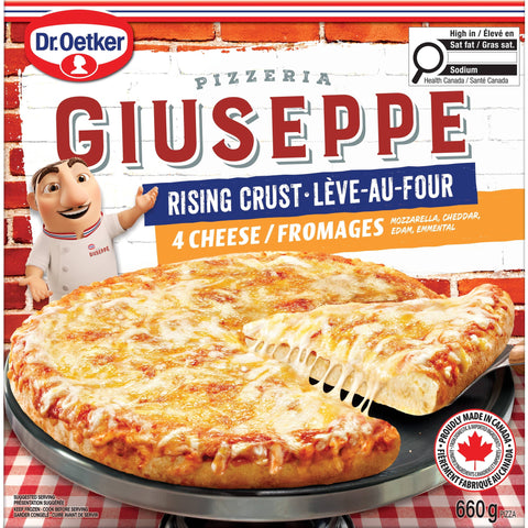 Giuseppe rc pizza 4 fromage 660g