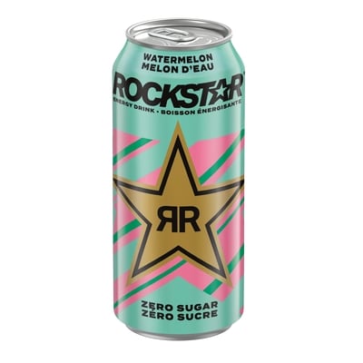 ROCKSTAR PURE ZERO MELON D'EAU 473ML
