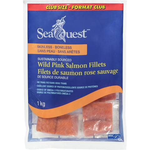 Sq saumon rose filets 1kg