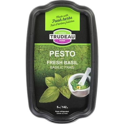 Trudeau pesto basilic 142g