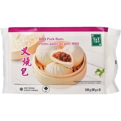 T&t petits pains porc bbq 540g