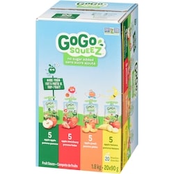Gogo sq 4 varietes 20x90 gr