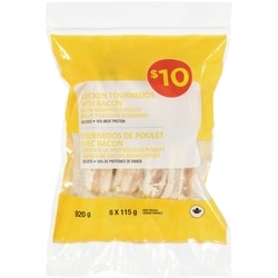 Tournedos poulet bacon 920g