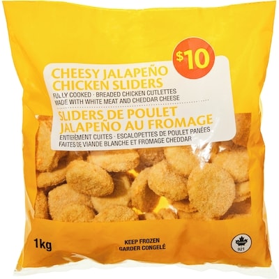 Sliders poulet jalap from 1kg