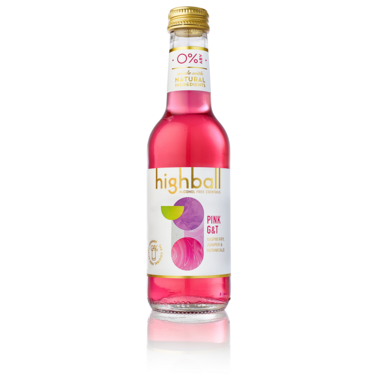 HIGHBALL NONALC ROSE G&T 250ML