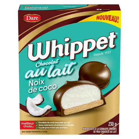 Dare whippet lait chocol coco 230g