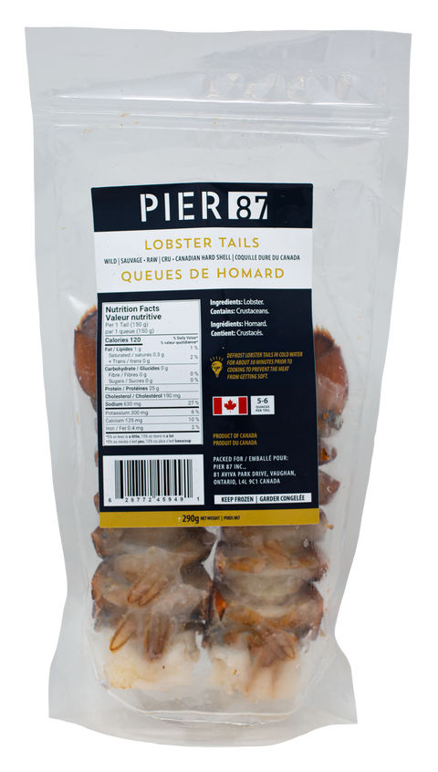Frozen lobster tail 5-6 oz 156g