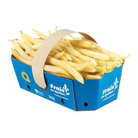 Panier haricots jaunes