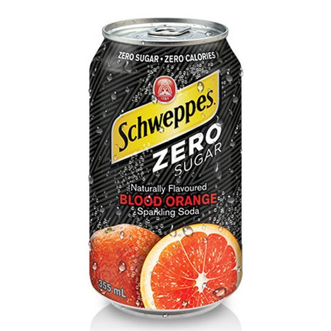 SCHWEPPES 0 SUCRE ORANGES SANGUIN 355ML 0.00 $ / 0