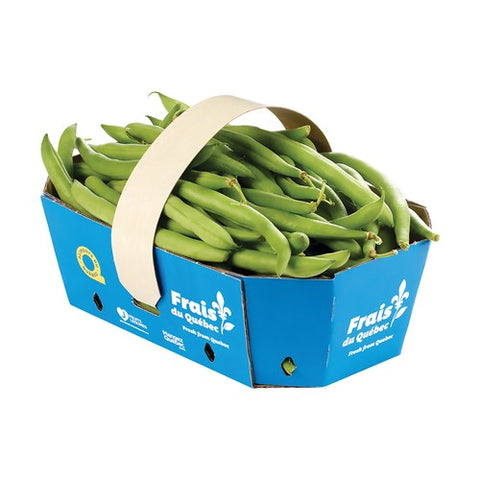 Panier haricots verts