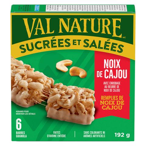 Val nat granola cajou 192g