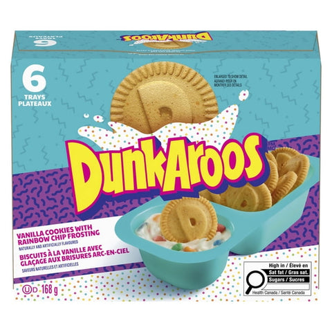 Dunkaroos bisc vanille 168g