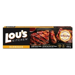 Lous cotes dos porc bbq miel ail 680g