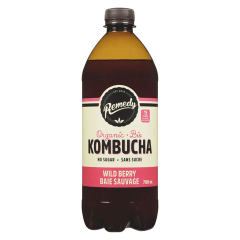 Remedy kombucha baie sauvage 700ml