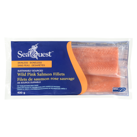Sq saumon rose filet 400g