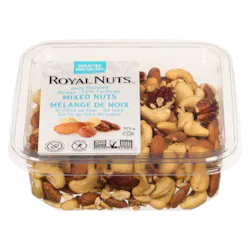 Royal nuts mix noix naturel 325g