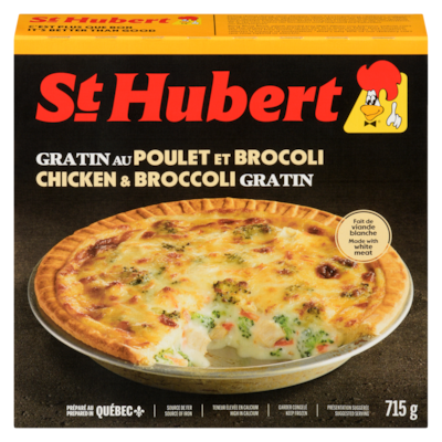 St hub gratin poulet brocoli 715g