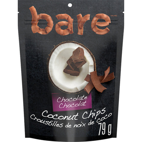 Bare Choc Coconut Chips 79G