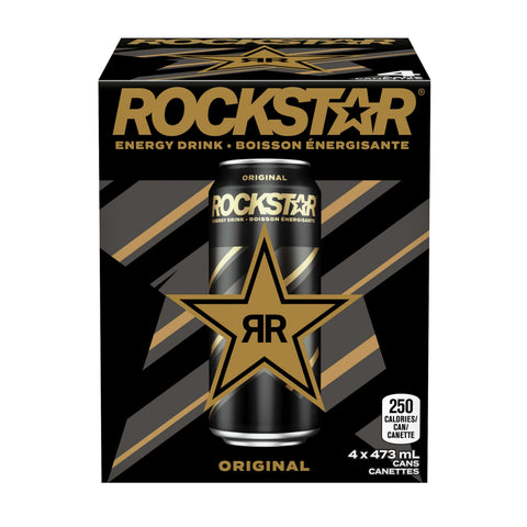 ROCKSTAR ENERGY DRINK 4PK 4x473ML