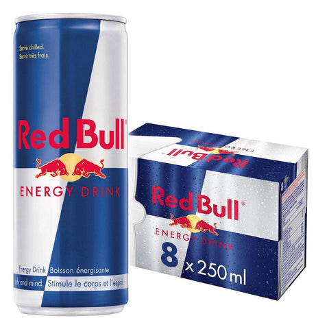 RED BULL ENERGY BOISSON 8x250ML