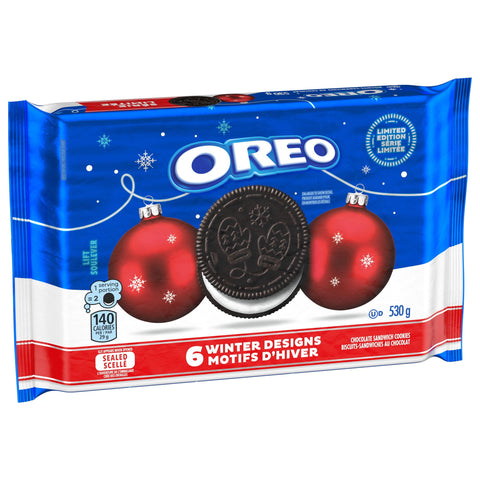 Oreo bisc motif hiver 530g