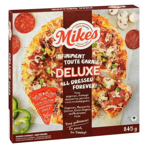 Mikes pizza deluxe garnie 845g
