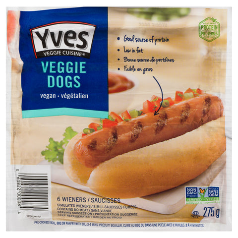 Yves veggie dogs 275g