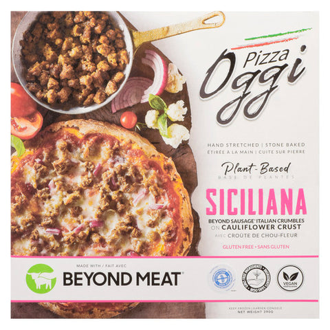 Pizza oggi beyond saucisse 390g