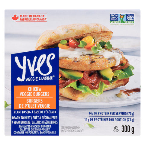 Yves veggie poulet  burger 300g